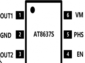 AT8637SV-单通道低压 H 桥电机驱动芯片