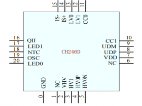 无线充电管理芯片 CH246