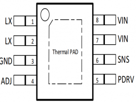 VAS1261A 60V/1.2A LED Driver with Precise PWM 同步降压