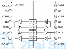 π220N61可直接替代ADUM2250，SI8600AD,ADUM2251,SI8602AD