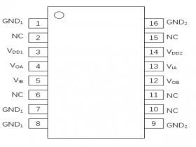 π122M61可直接替代ADuM2281,ISO7521,ADuM2201