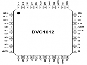 DVC1012   6 节至 12 节锂电池组监控芯片