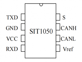 SIT1050高速 CAN 总线收发器 可替代TJA050T