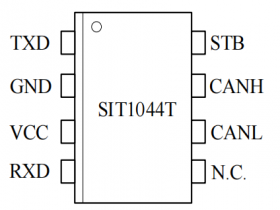 SIT1044 CAN FD待机模式总线收发器可替代 TJA1044