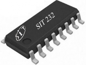 SIT232  5V 单电源供电双通道 RS232 收发器 可替代MAX232