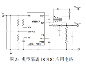 MT2661CF 宽输入 100-V, 1-A 同步 降压/隔离式 DC/DC 转换器