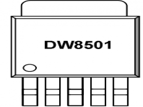 线性恒压恒流LED汽车车灯驱动DW8501