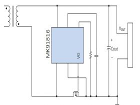 MK91816 超快速关断同步整流器控制器