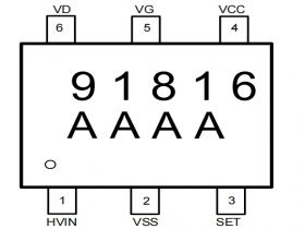 MK91816 Ultra-Fast Turn-off Synchronous Rectifier Controller
